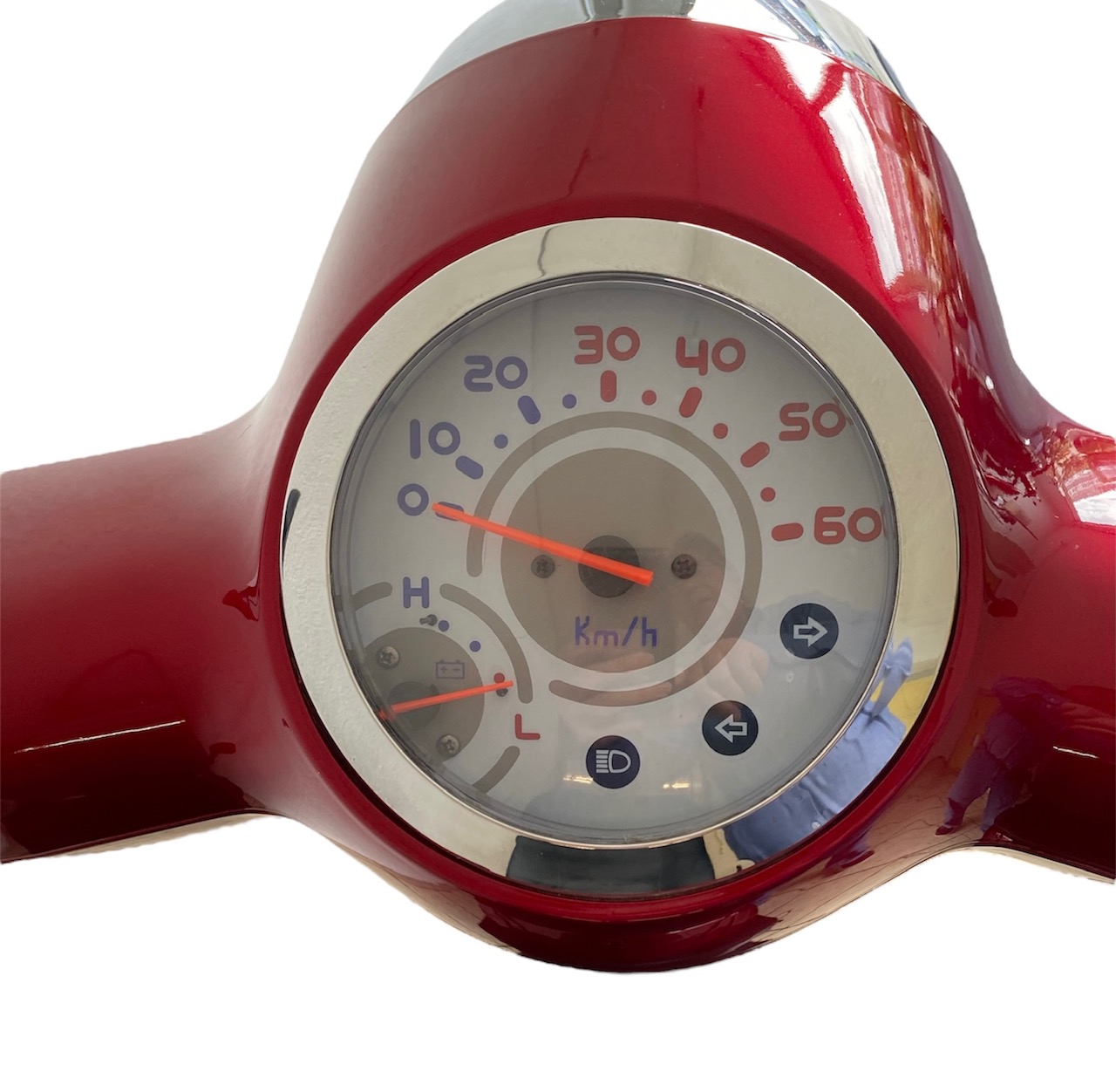 e-mover rot Analoganzeige