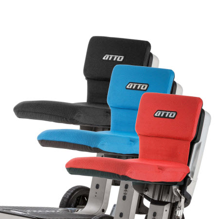 Original Sitzkissen für den movitale ATTO - verfügbar in den Farben blau, rot und schwarz 